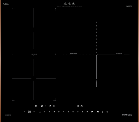 THE HÄFELE HC-I60371B 3-ZONE INDUCTION HOB (SKU 536.61.718)